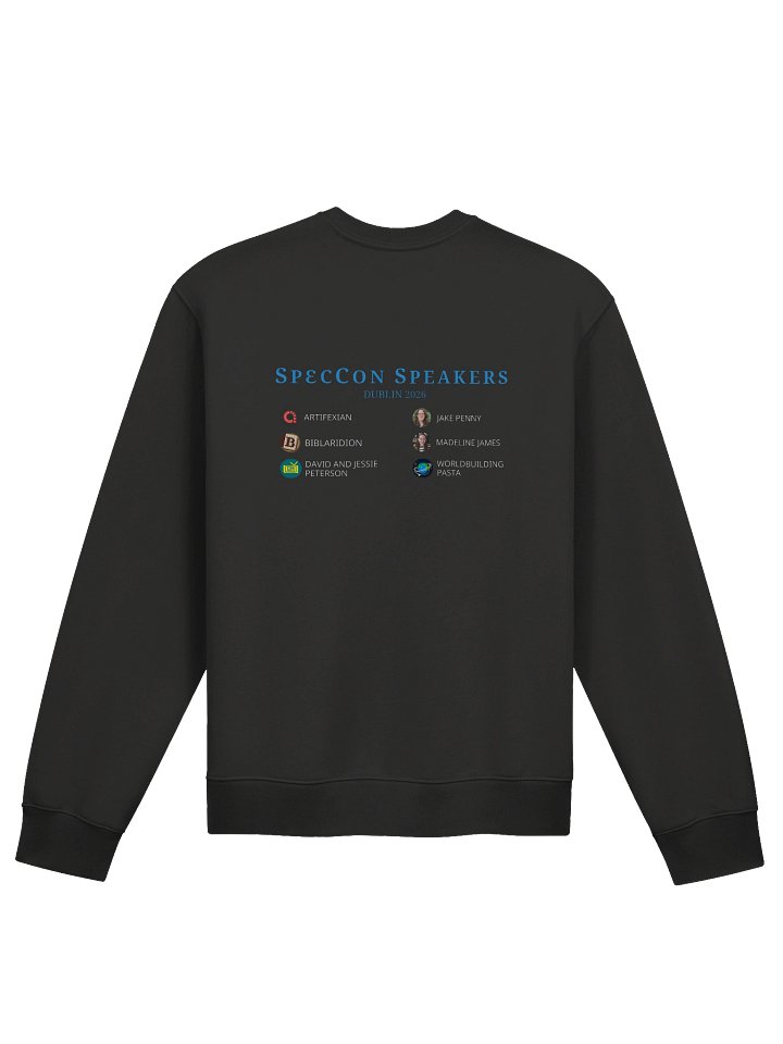 SpecCon Dublin 2026 Dark Sweatshirt Pullover product image (2)