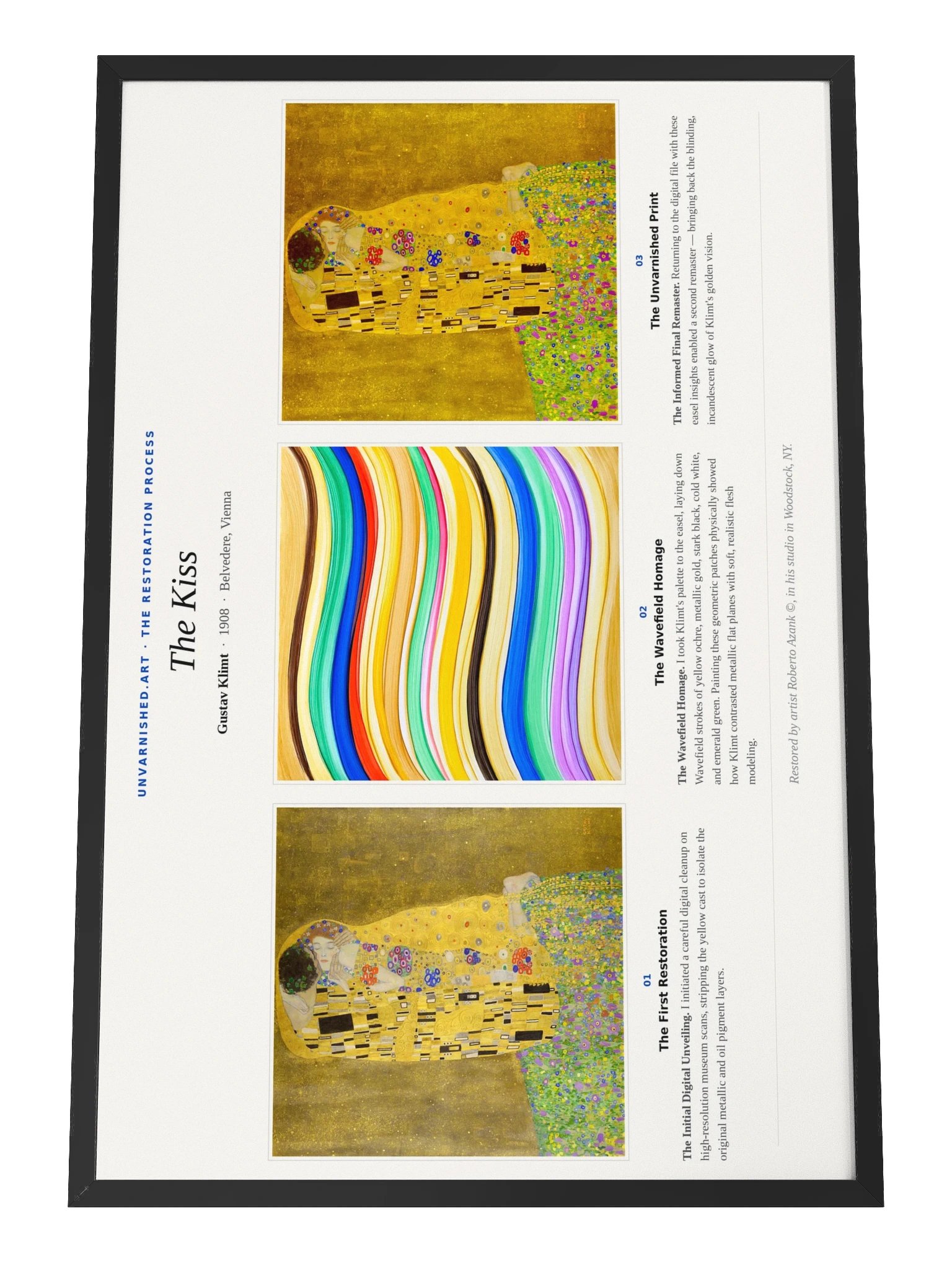 The Kiss — Framed Process Poster product image (1)