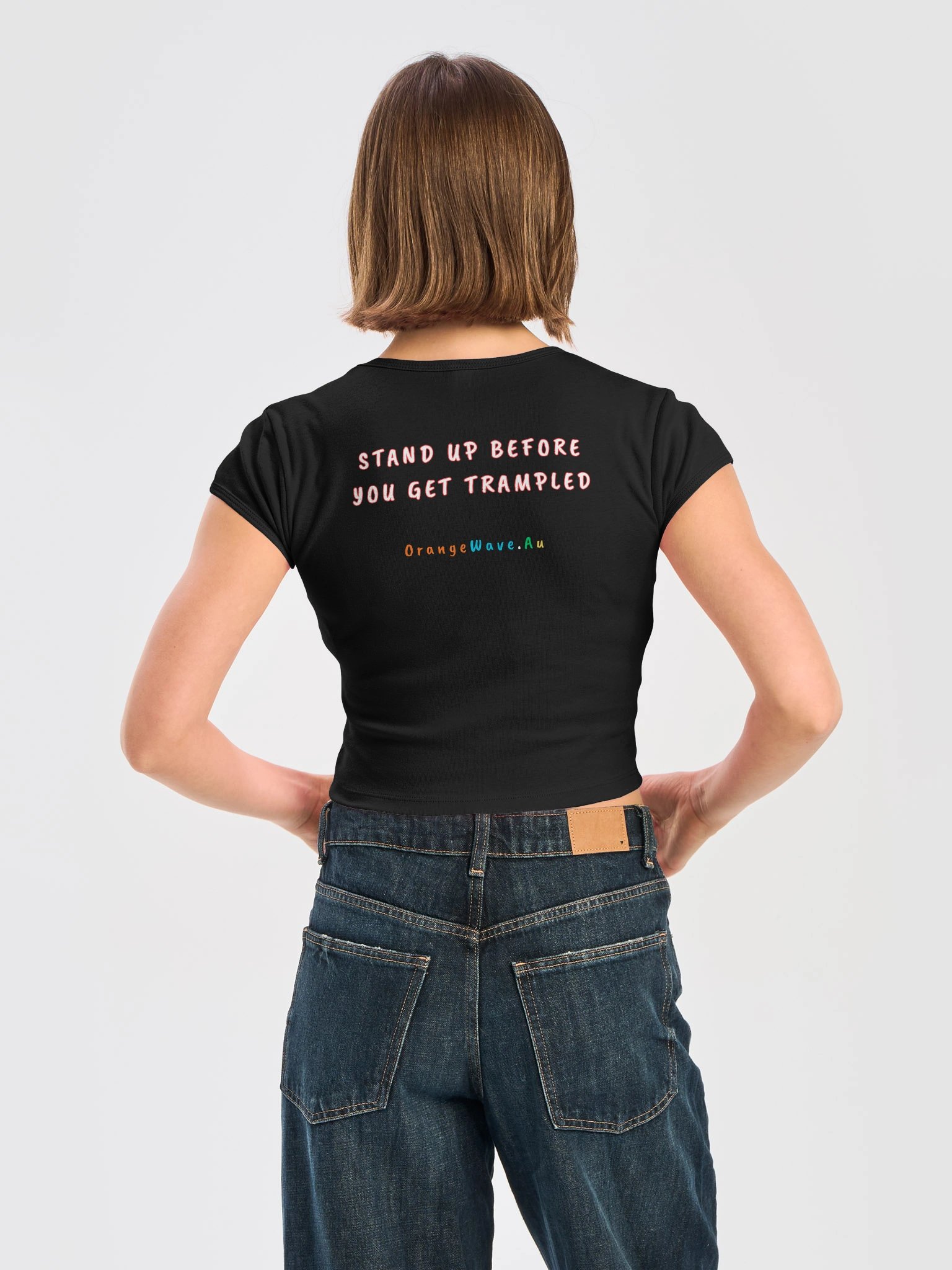 Support the People Baby Tee product image (13)