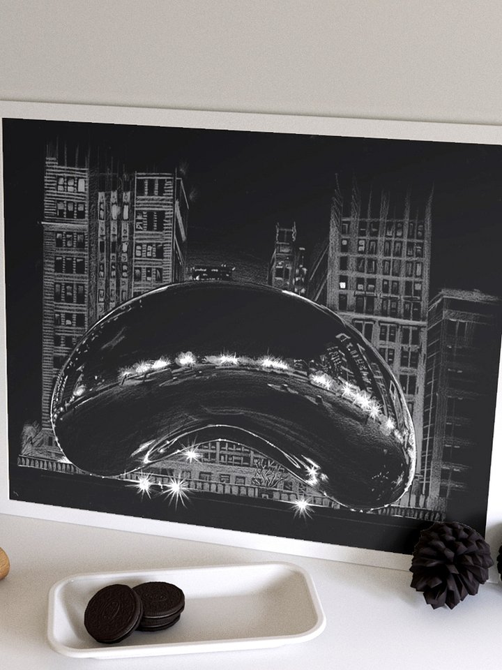 Cloud Gate - A3 Print product image (2)