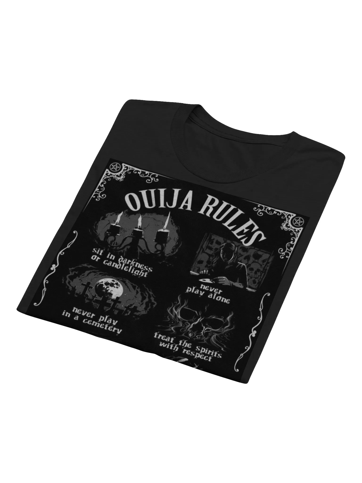 Darkknight's Ouiji Board Rules T-shirt product image (11)