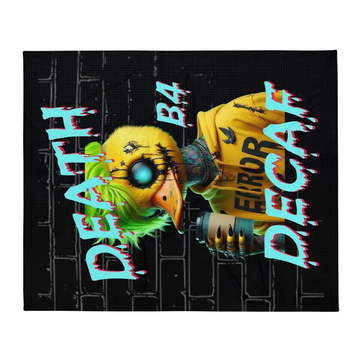 Death B4 Decaf Throw Blanket product image (2)