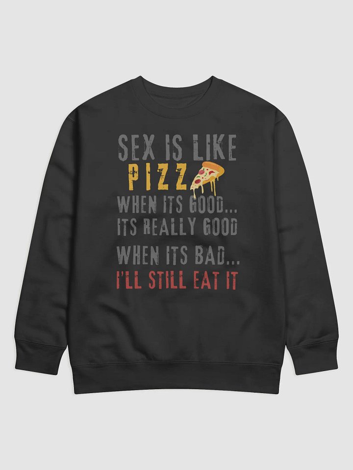 Sex and pizza Sweater product image (1)