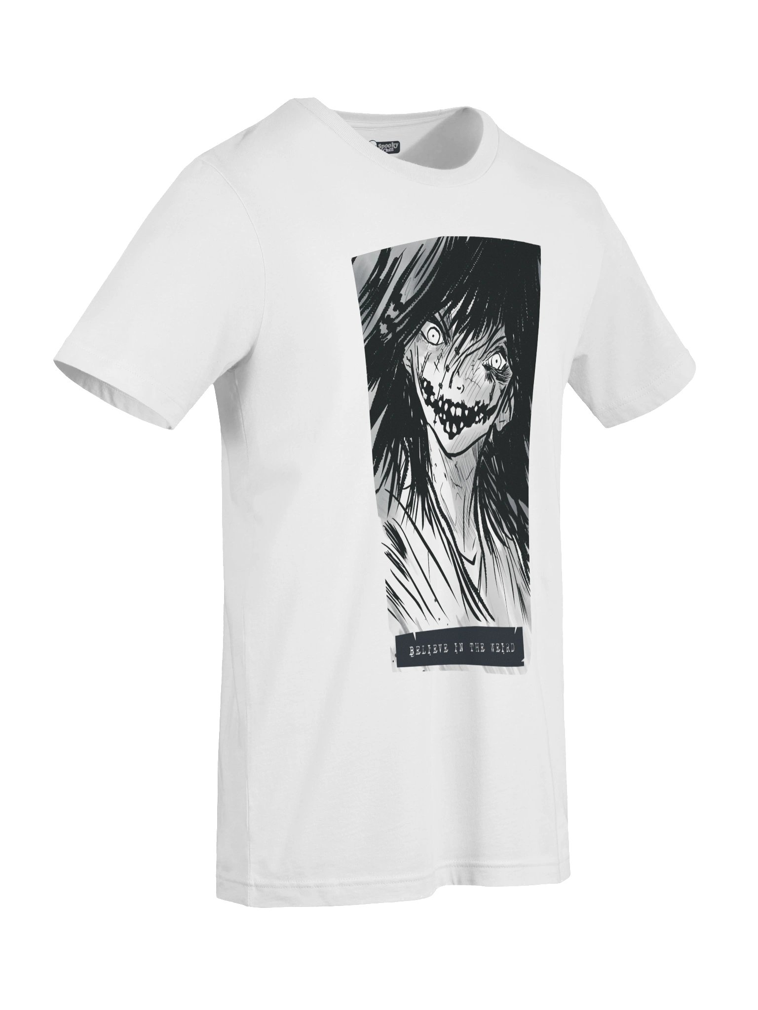 Believe in the Weird — Grinning Horror Tee product image (6)