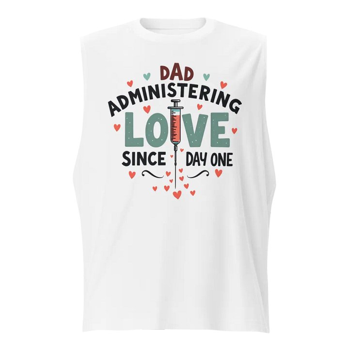 Love-Infused Dad Muscle Tank product image (1)