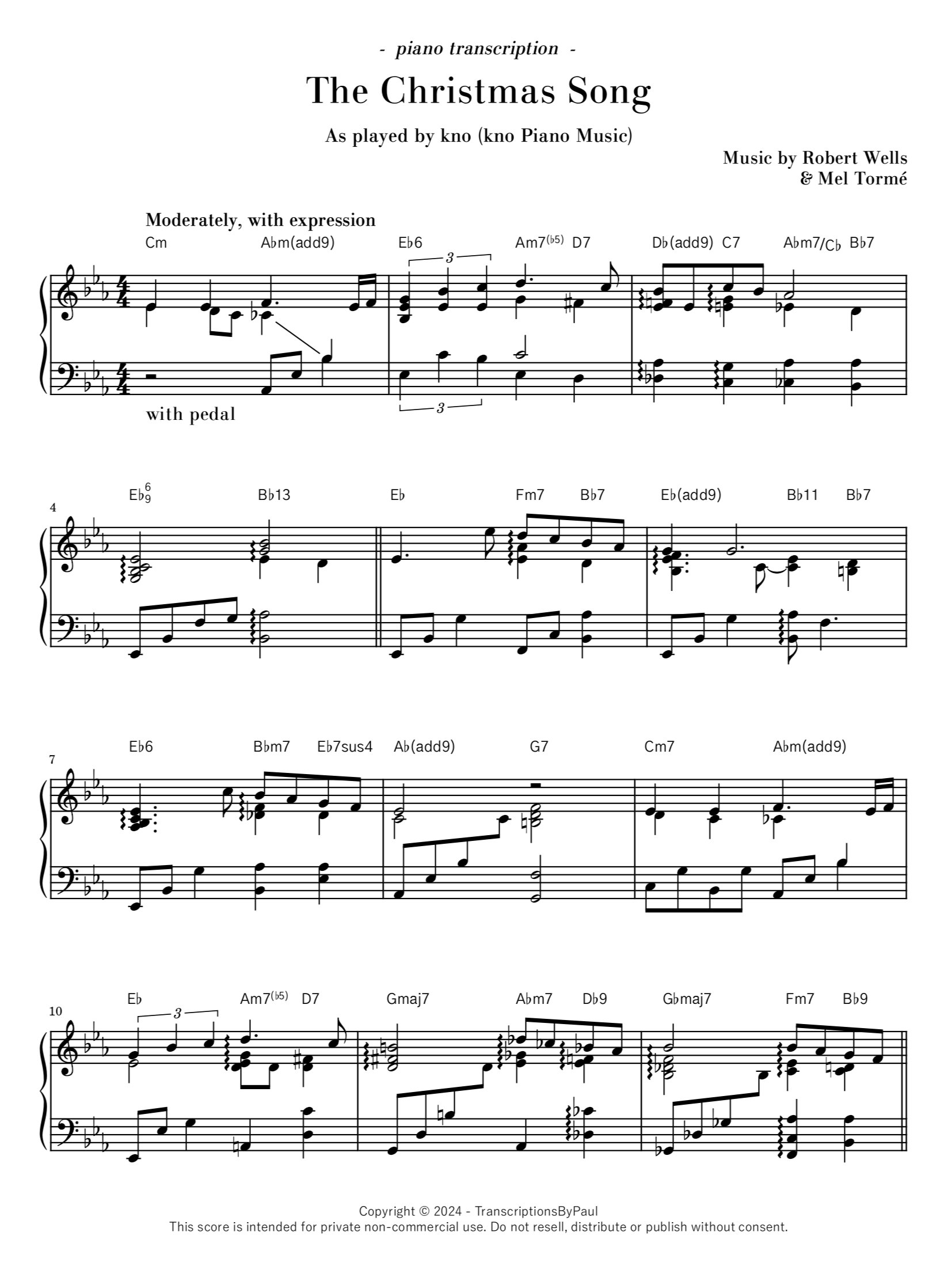 The Christmas Song - kno product image (1)