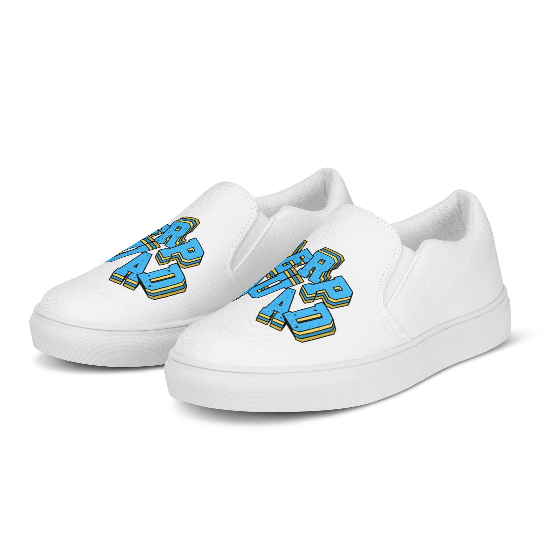 Derp Squad TypeLettering Men's Slip-On Shoes product image (3)