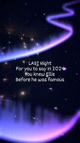 last night before 2024 when Ellis is famous. twitch.tv/TheEllisName #Fame #Ellis #theCHICKENteam #2023 #fyp