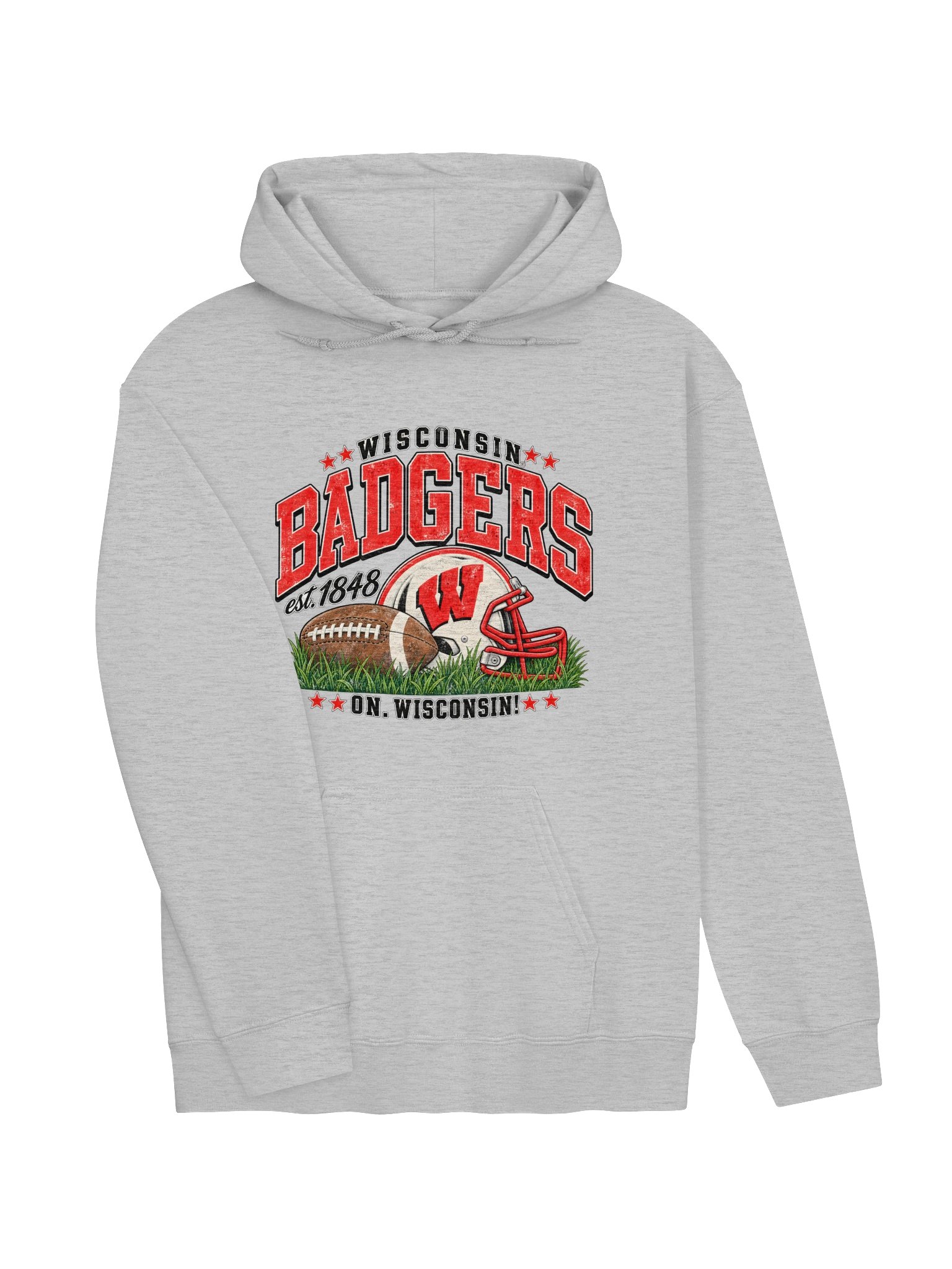Wisconsin Badgers On Wisconsin Hoodie product image (8)