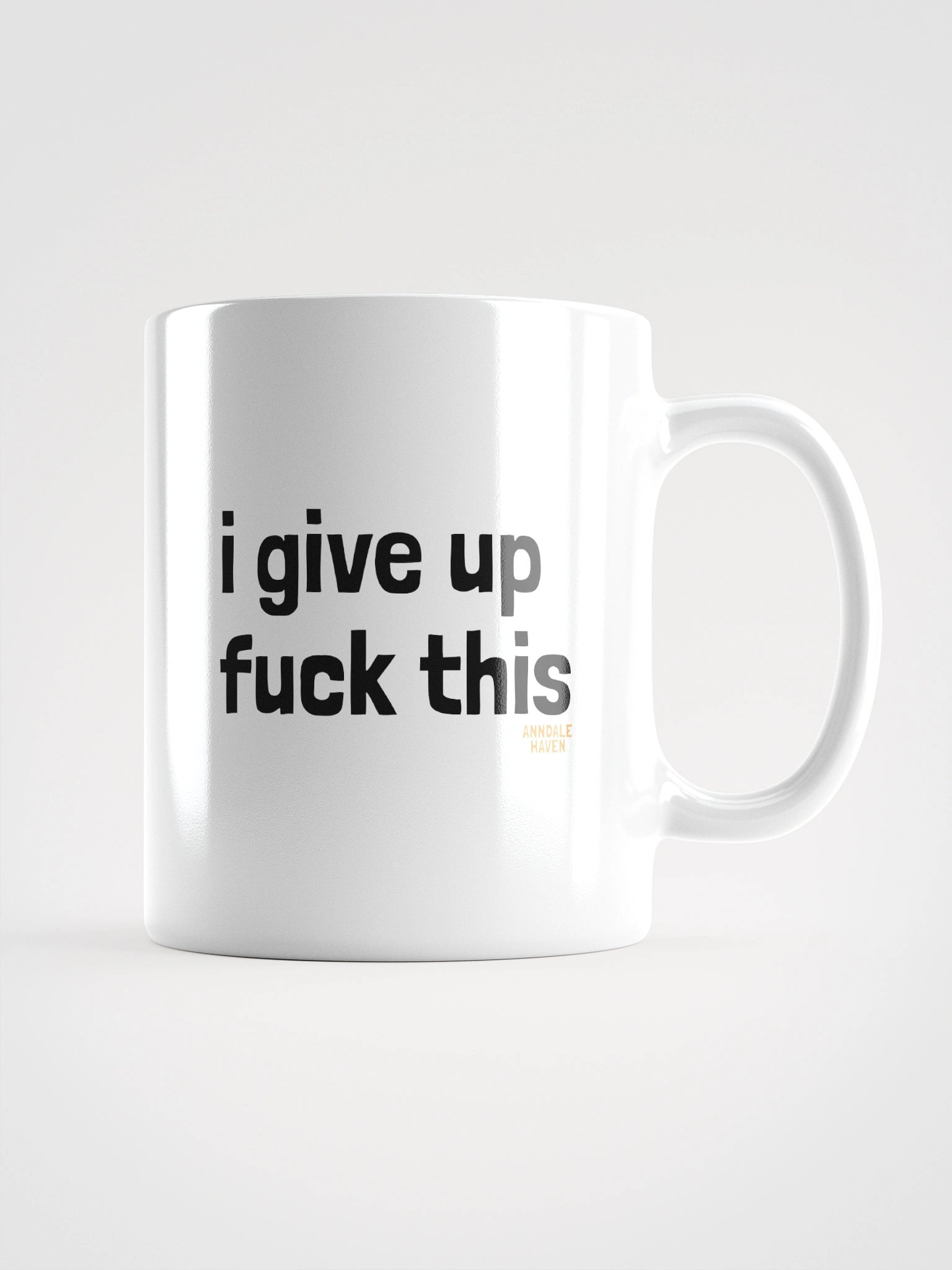 "I Give Up" Mug product image (2)