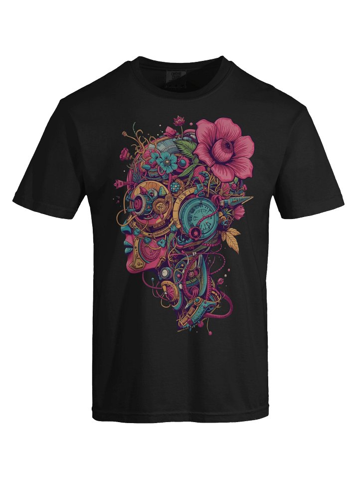 Floral Mechanized Face Heavyweight Tee product image (2)