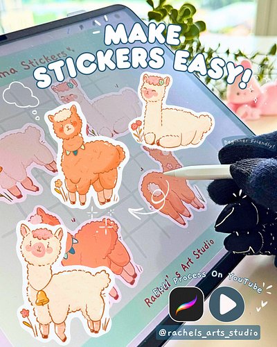 Cute stickers are easier to make than you think! ✨🌱
Come draw along with me as I show you how to create simple, beginner-frie...