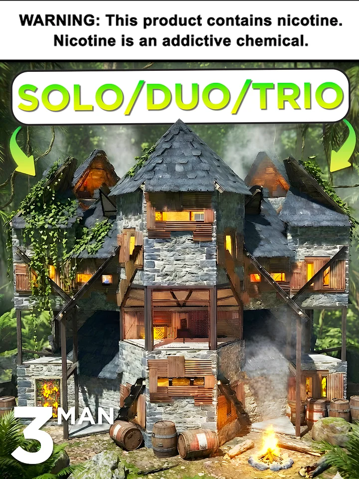 APPLE MINT | 3 Man | Ultimate Solo/Duo/Trio Base Design in Rust PRIVATE product image (2)