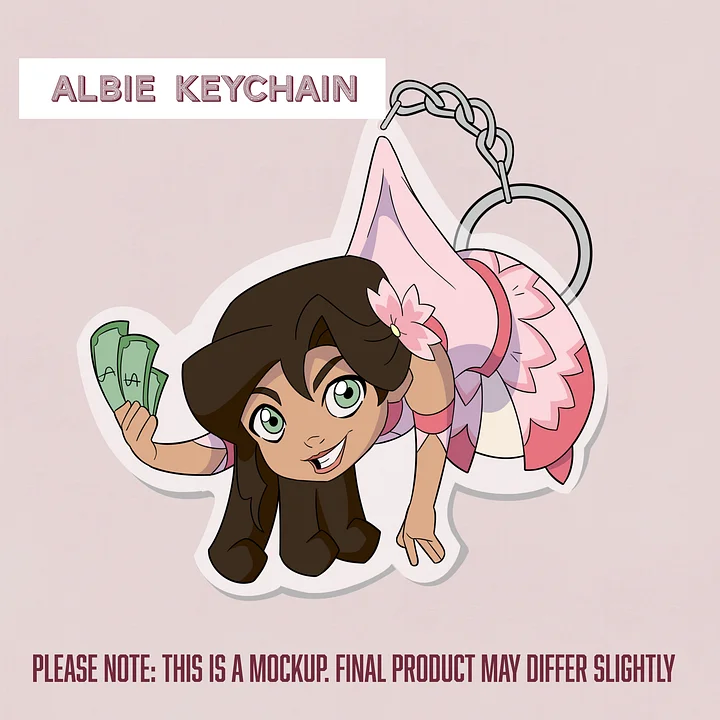 Albie Acrylic Keychain (Limited Preorder) product image (1)