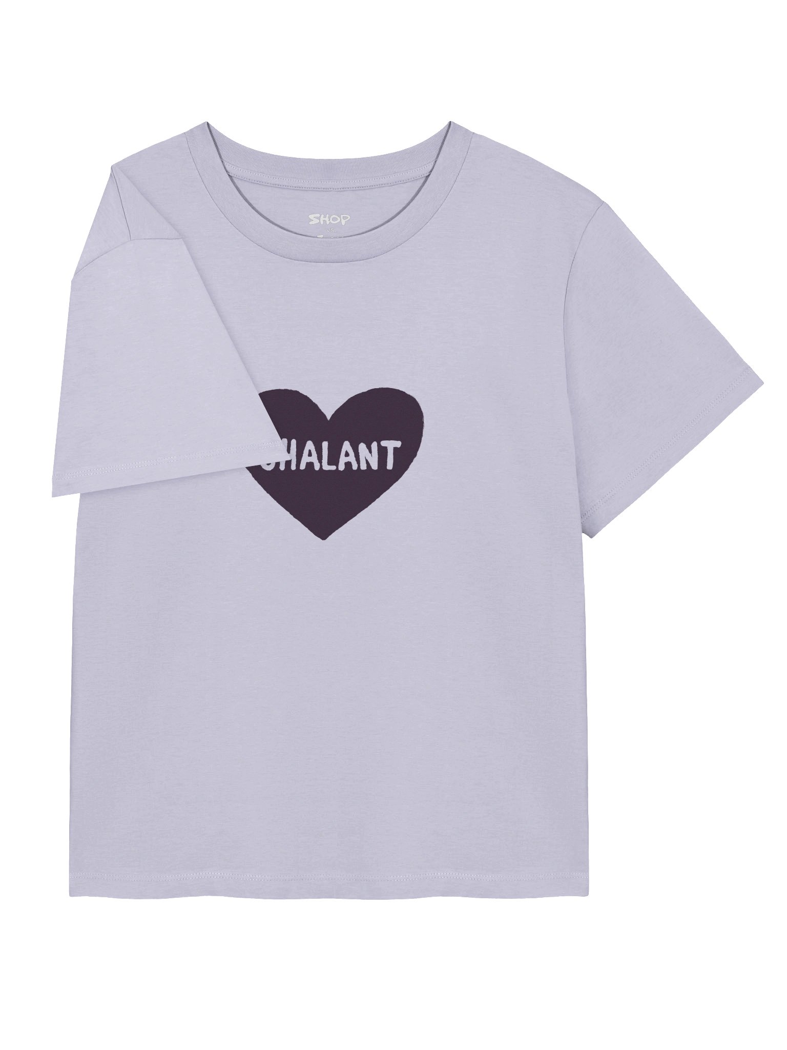 < CHALANT 3 plum and lavender women's tee product image (3)