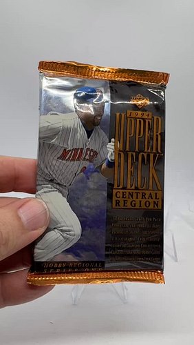 One. Last. Pack. Of 1994 Upper Deck!😄