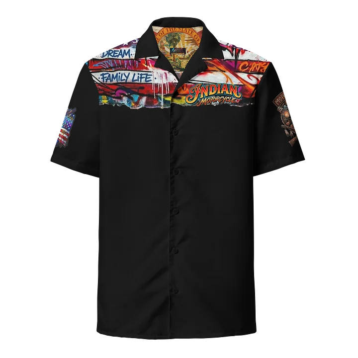 MötoGraffitti Ole Indian Iron Motorcycle Club Shirt product image (1)