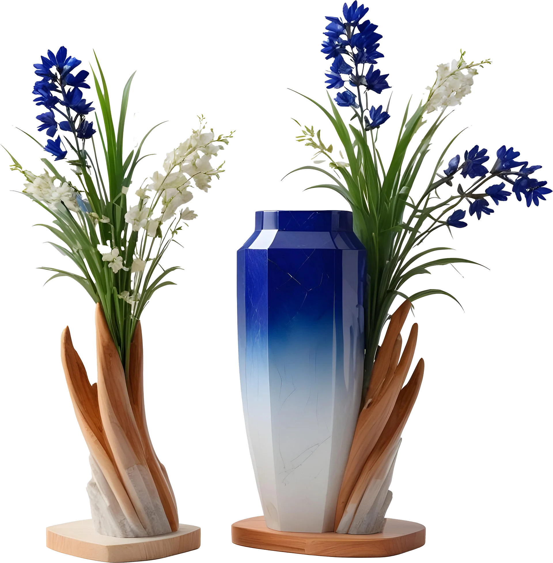 Ocean's Grace – Vase spa decor png product image (1)