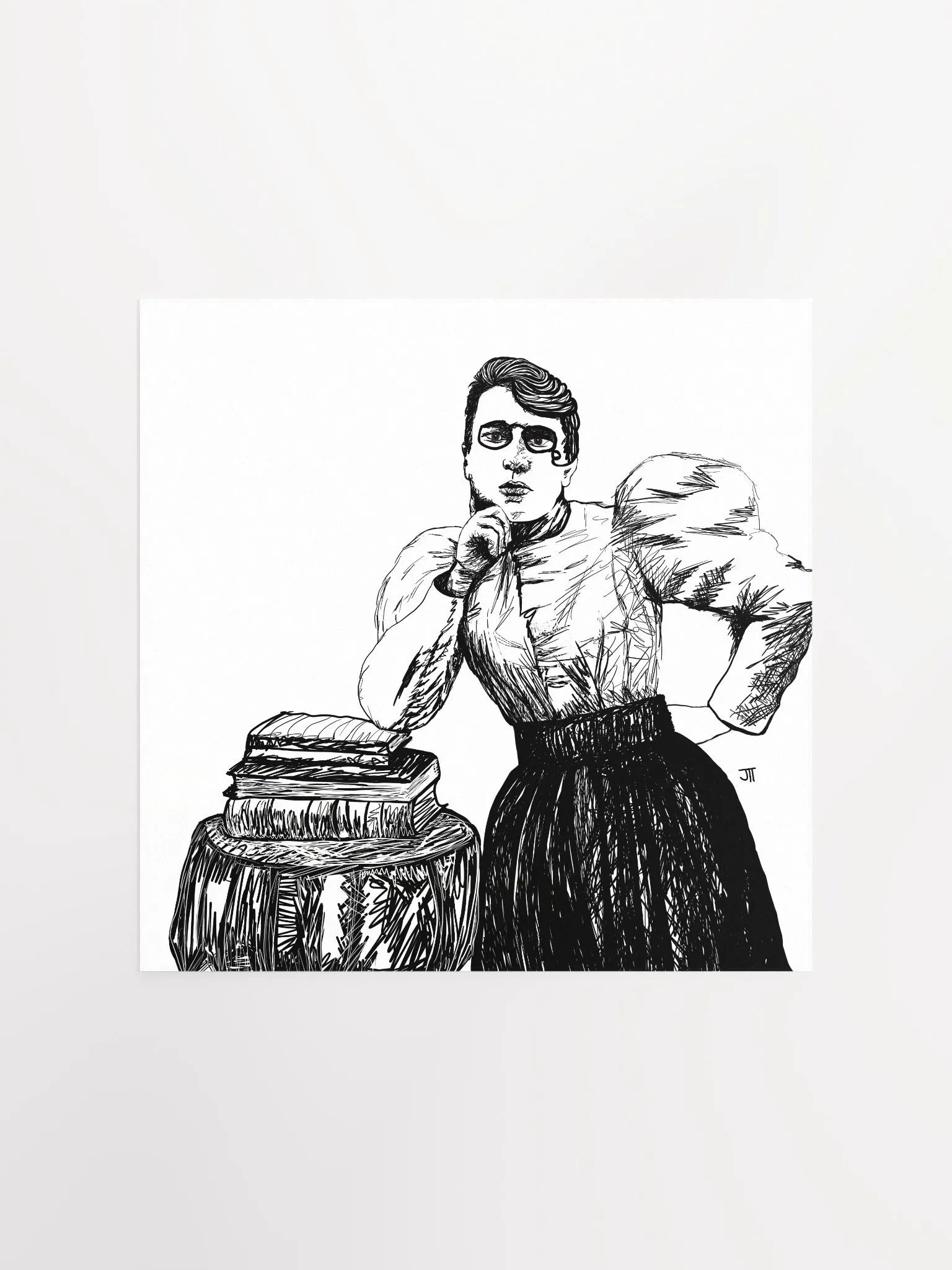 Emma Goldman Print - Black & White product image (1)