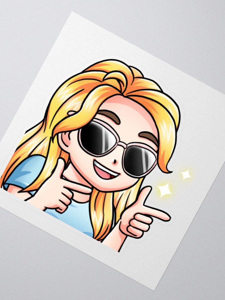 Melissa Fingerguns Emote Sticker product image (2)
