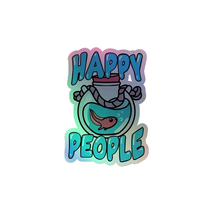 'Froggo' Holographic Sticker product image (2)