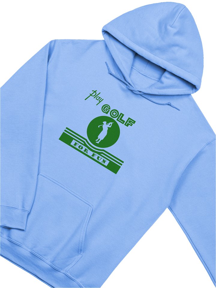 'Golf for Fun' Hoodie — Light product image (2)