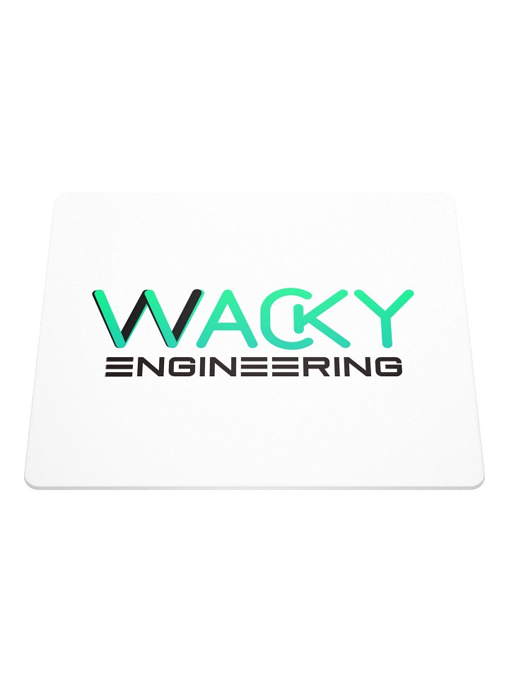 Wacky Engineering Logo Mouse Pad product image (1)