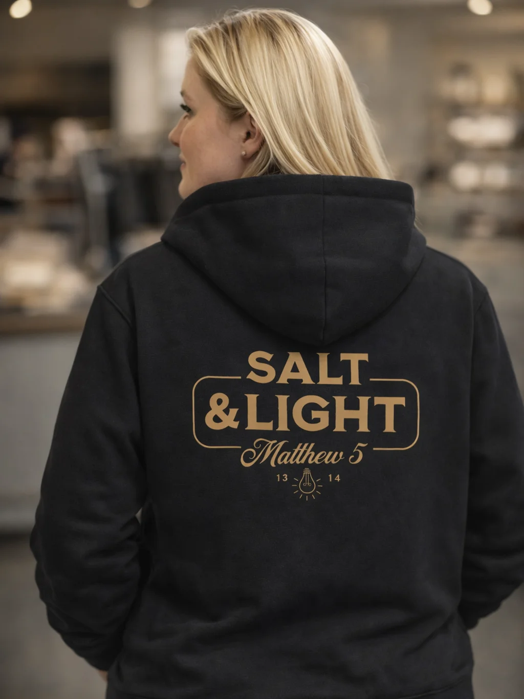 SALT & LIGHT Matthew 5 Heavy Zip Hoodie product image (2)