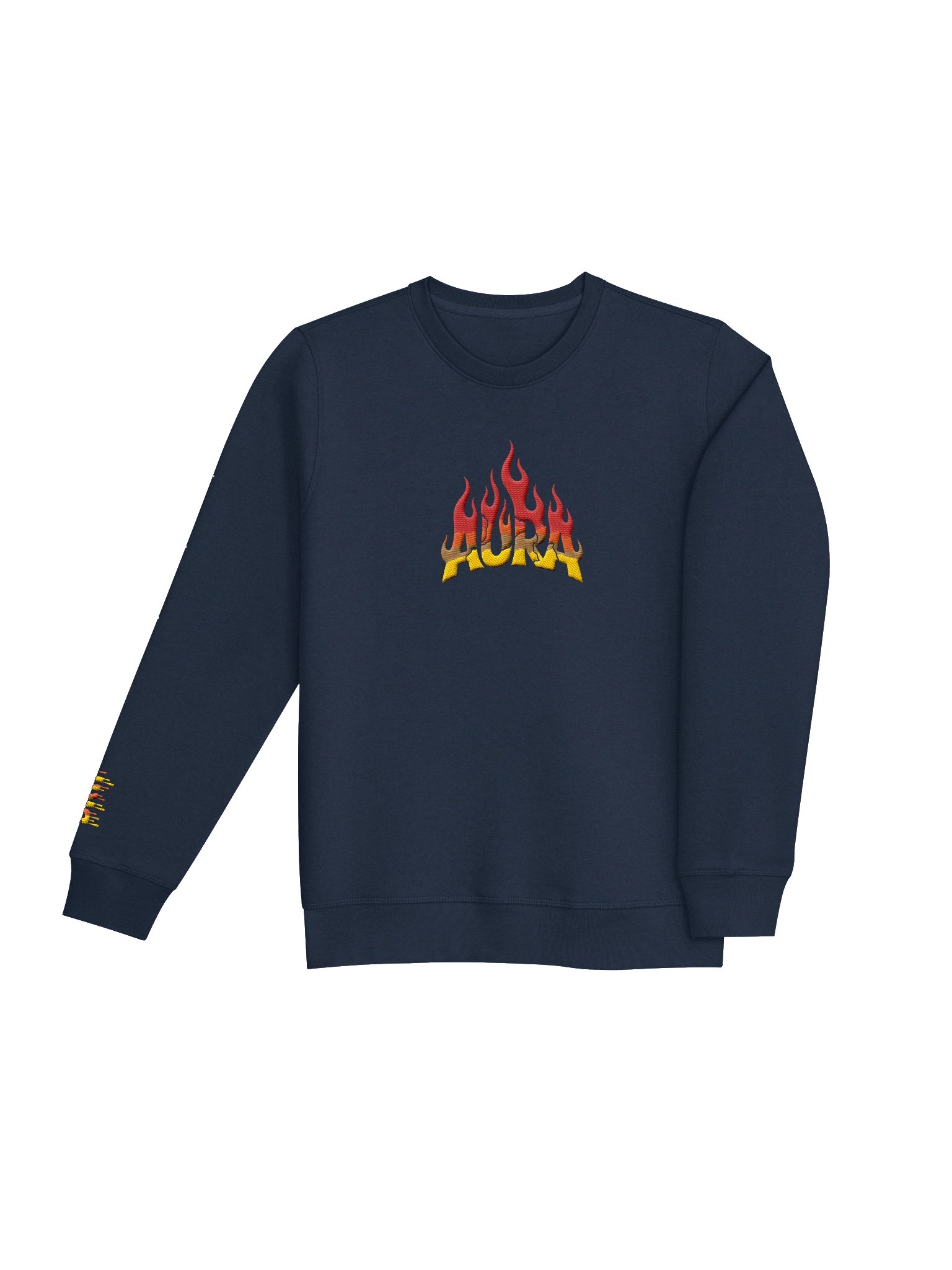 Flame AURA Unisex Organic Sweatshirt product image (4)