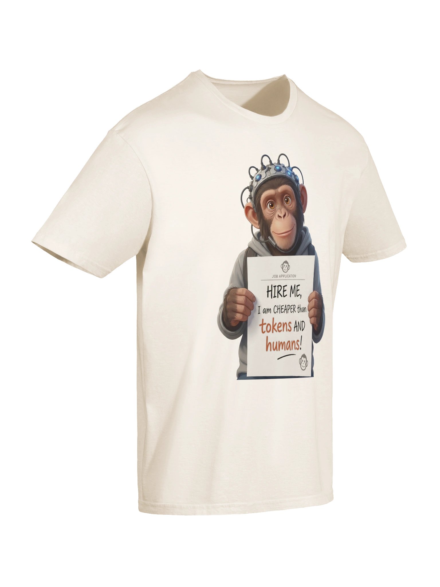 Hire Me Monkey | Future of Work AI Meme Shirt product image (126)