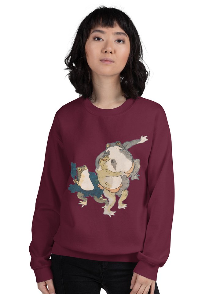Kabuki Frogs Gildan Classic Crewneck Sweatshirt product image (2)