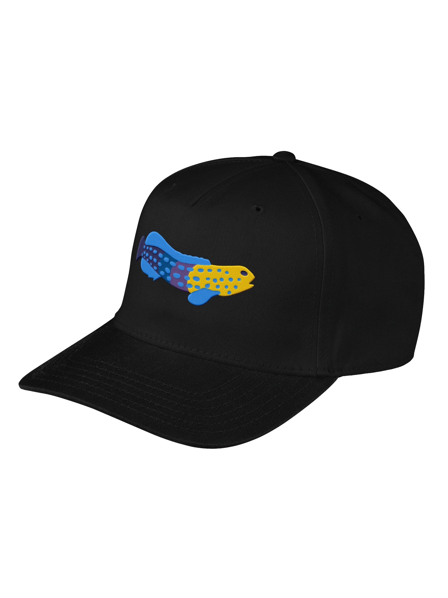 Blue-Spotted Jawfish Mid-Profile Baseball Cap (Embroidered) for Reef and Marine Aquarium Lovers product image (5)