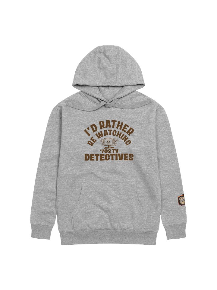 I'd Rather Be Watching (Brown) - Hoodie product image (1)