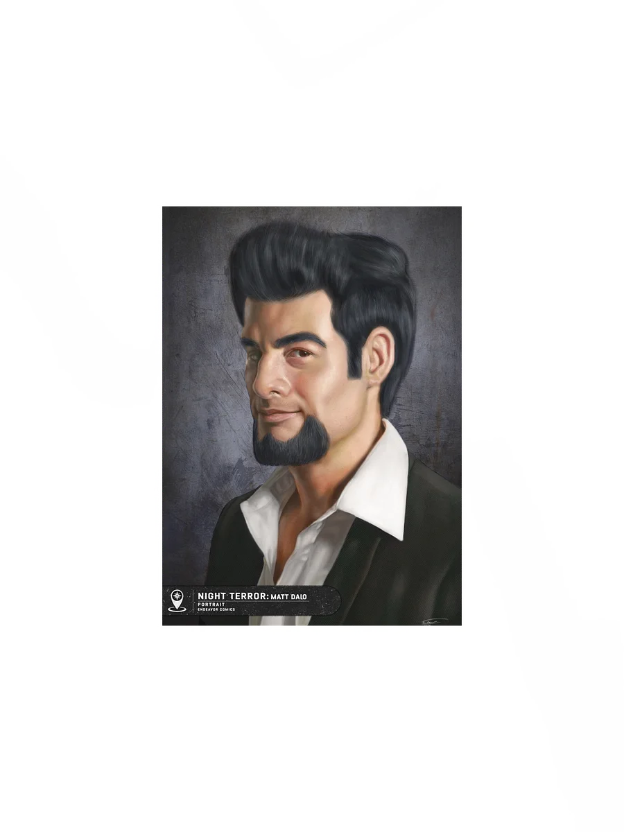 NIGHT TERROR: Matt Daio Portrait Painting product image (1)