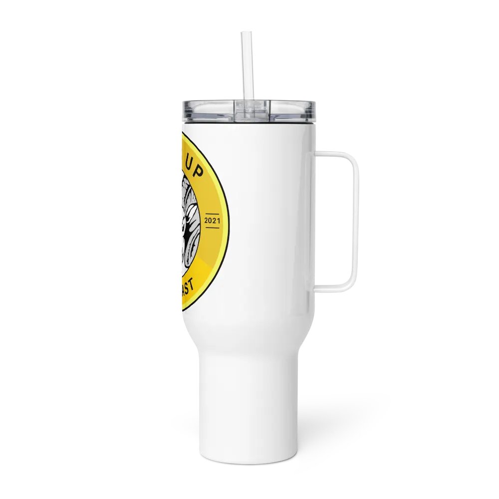Rams Up Travel Mug With B&W Logo product image (5)