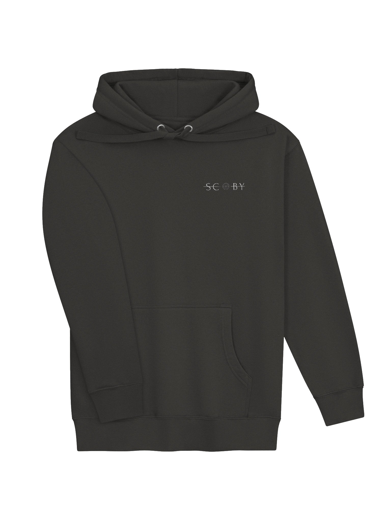 Scoby Logo Embroidered Sweatshirt in Vintage Black product image (3)