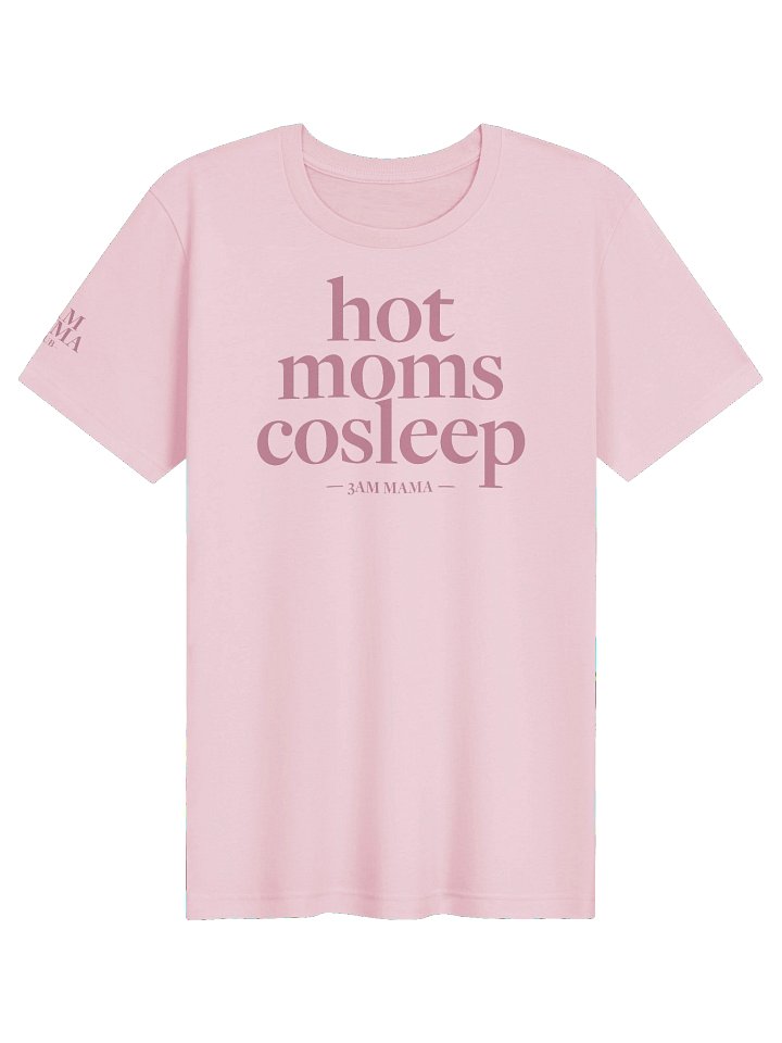 Hot Moms Cosleep Tee - Pink/Mauve product image (1)