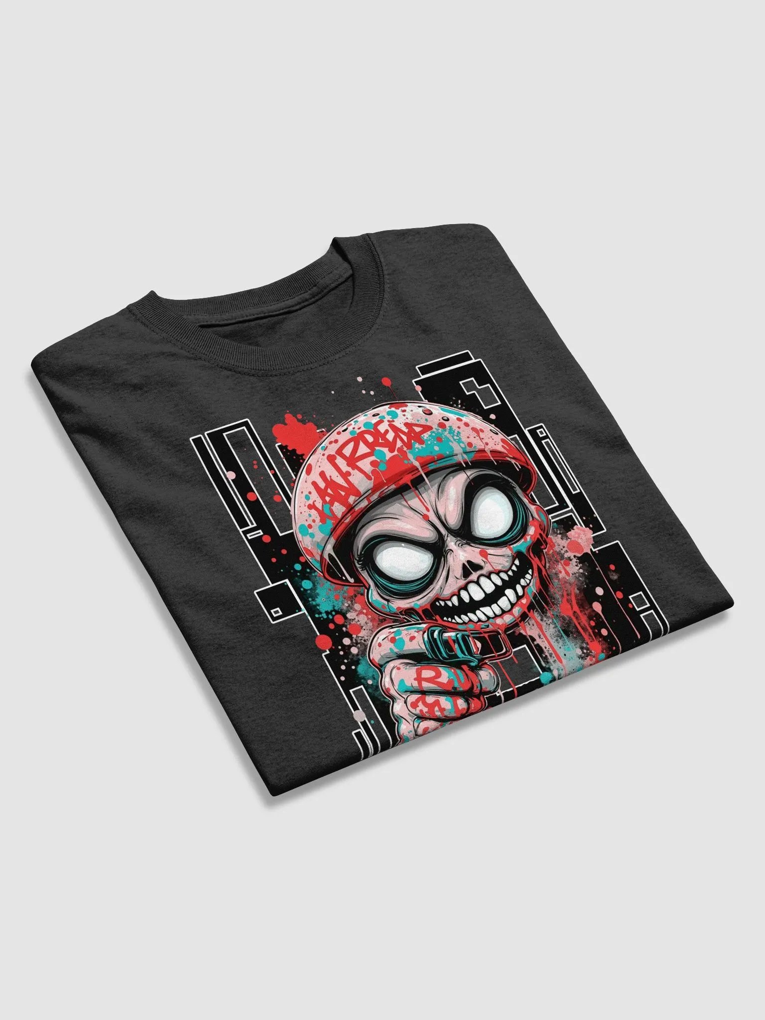Kilo Express - Paper Chasers Helmet Head (Red) Tee product image (3)