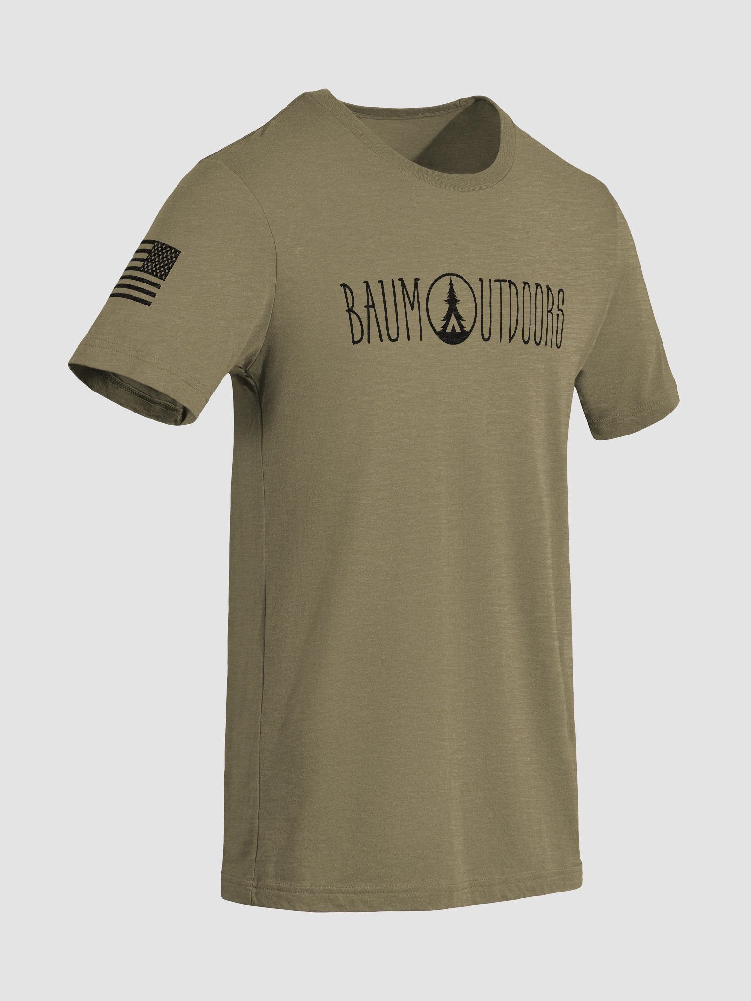 Baum Outdoors Logo With Flag product image (9)