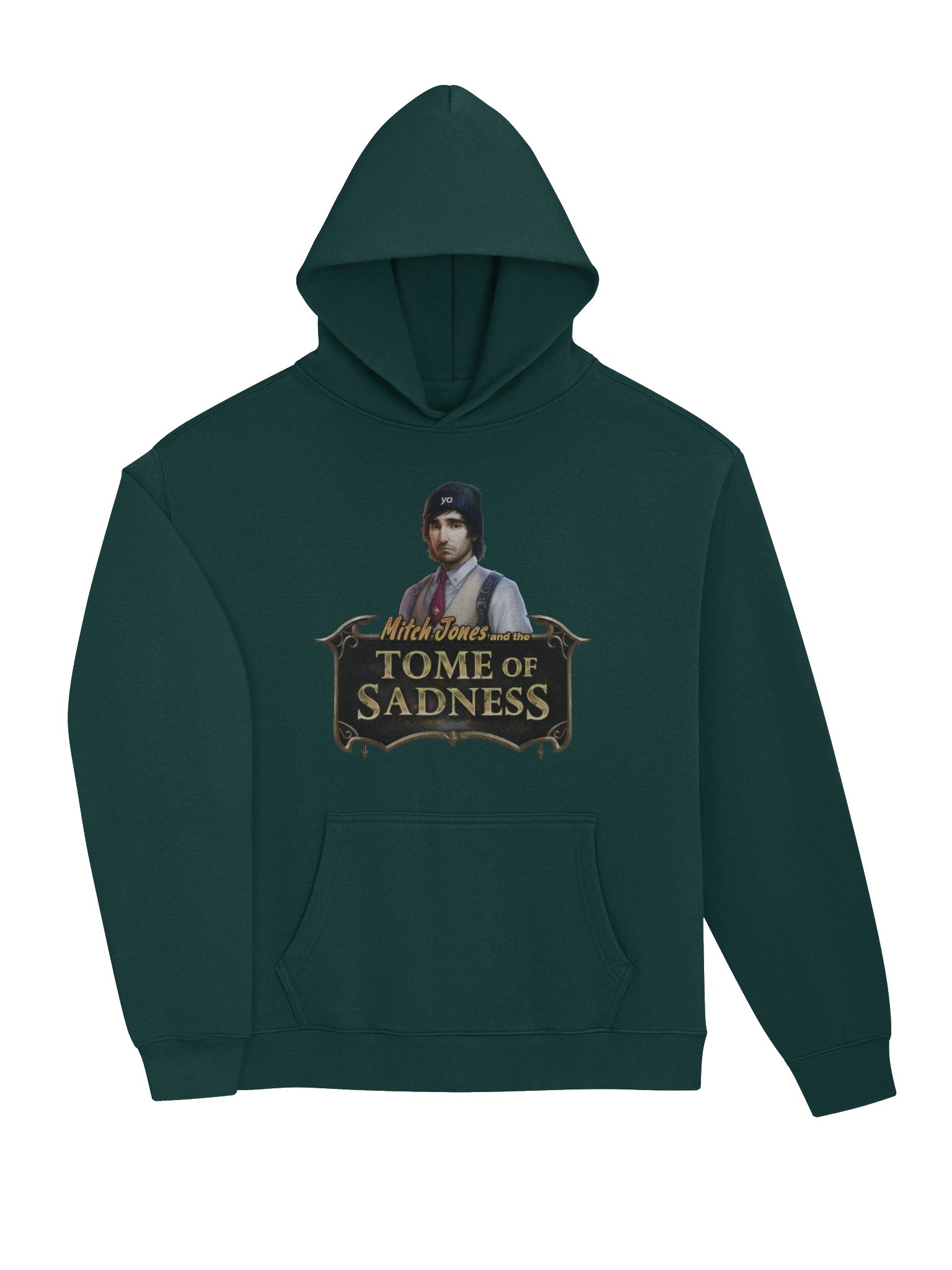 Tome of Sadness Hoodie (Green) product image (3)