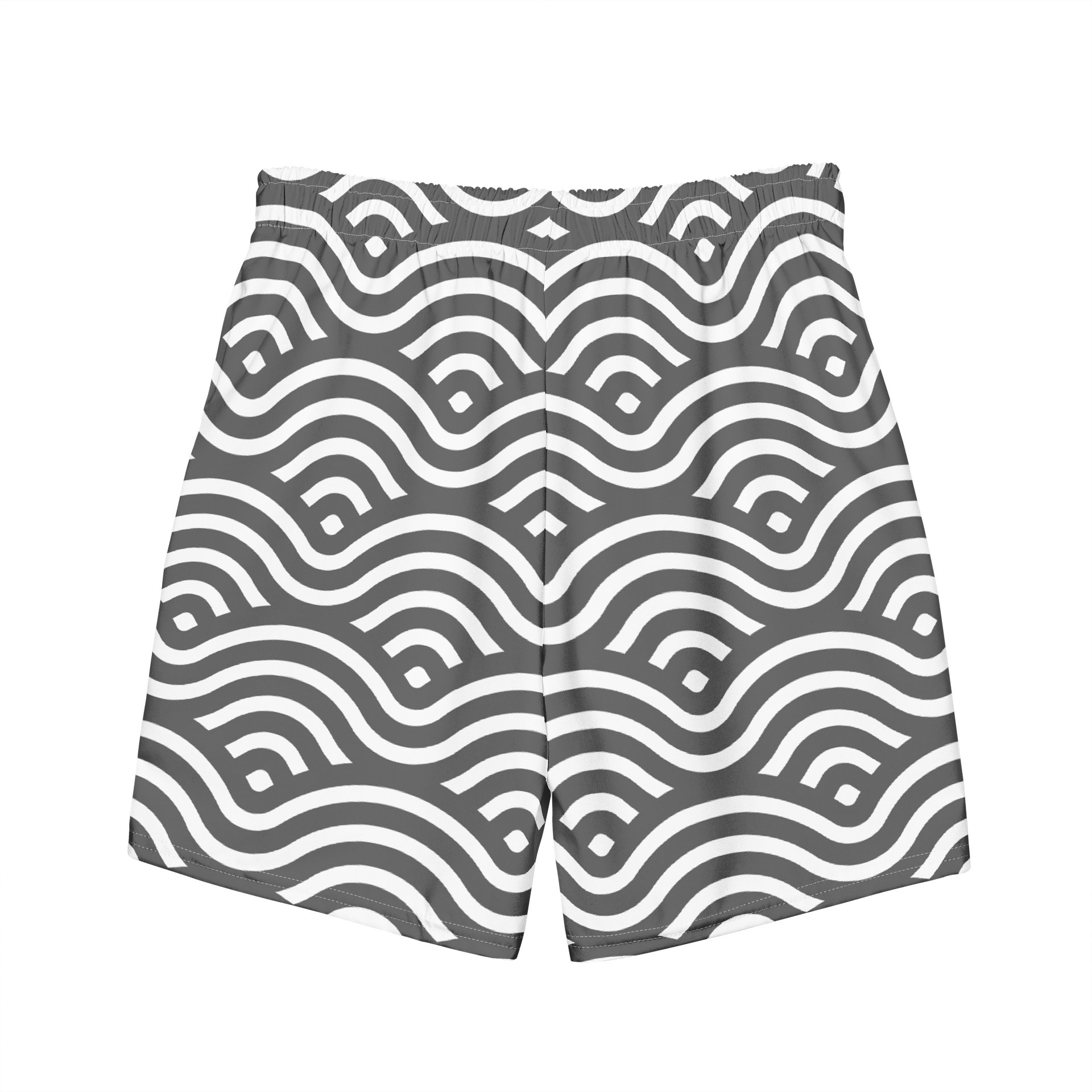 LowkeyFire Wave Pattern Swim Trunks product image (7)