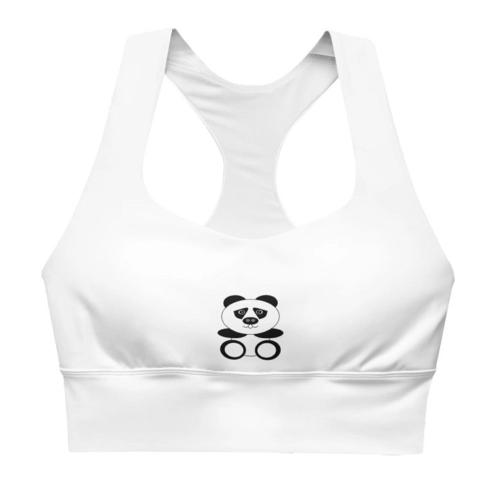 Panda Power Longline Sports Bra product image (1)
