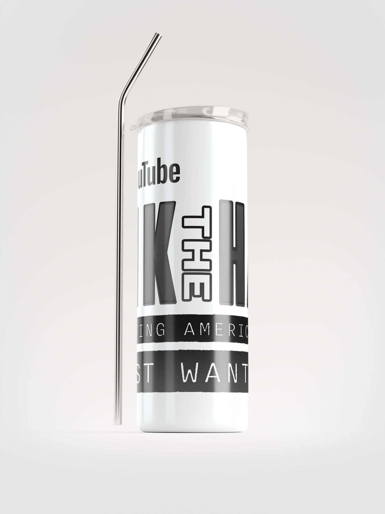 Nik The Hat | 20oz Stainless Steel Tumbler – Summer ’25 BACK THE BLUE Edition product image (1)