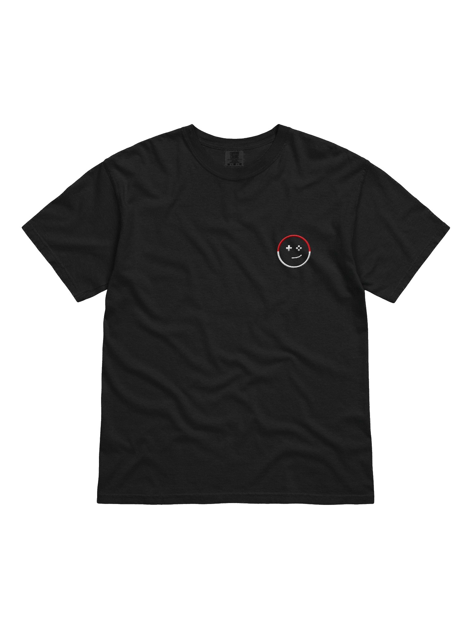 Poke Smiley Tee (Red & White) product image (1)