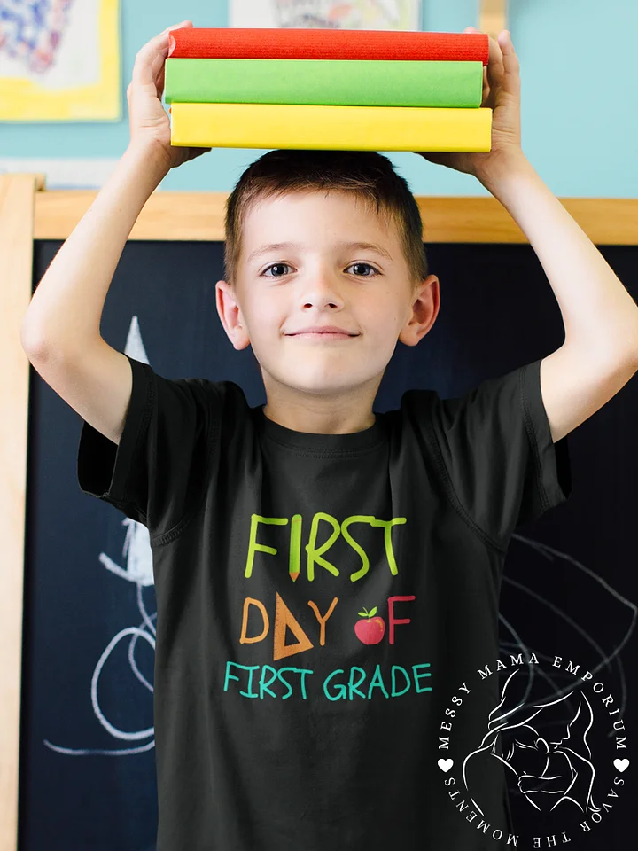 First Day of School Custom Kids Shirt (Pre-K to 5th Grade) product image (1)