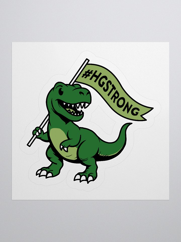 #HGSTRONG Dino Sticker product image (2)