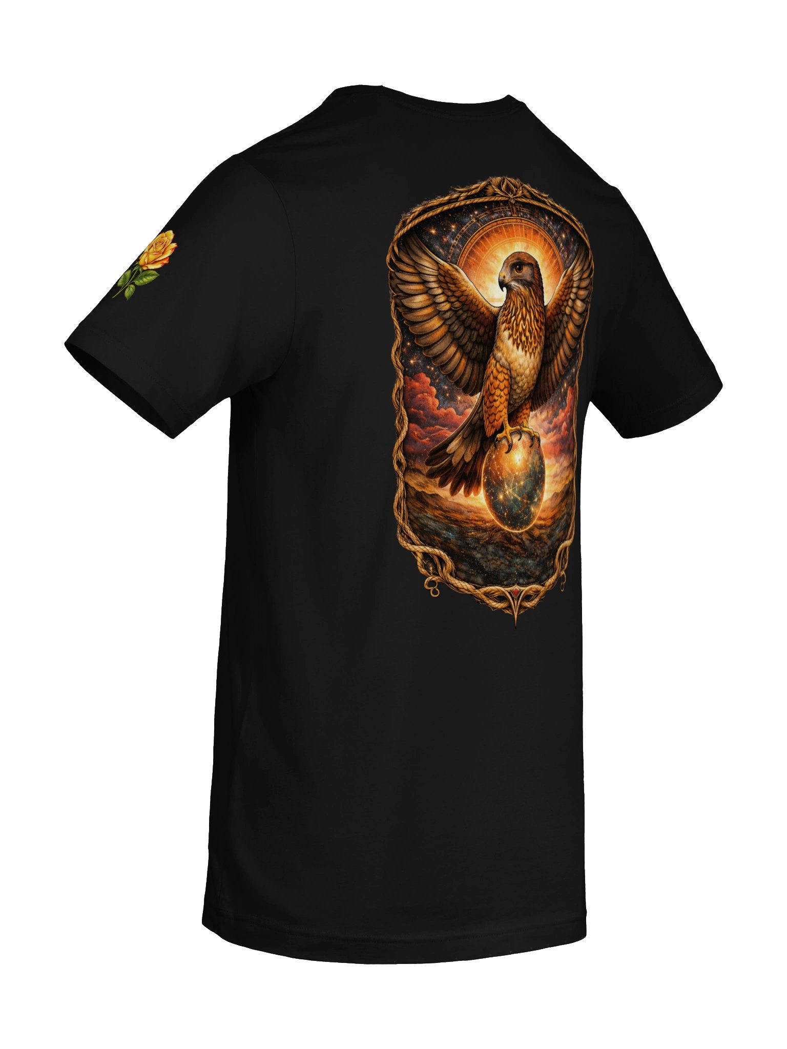 Celestial Hawk Supersoft T-shirt product image (8)
