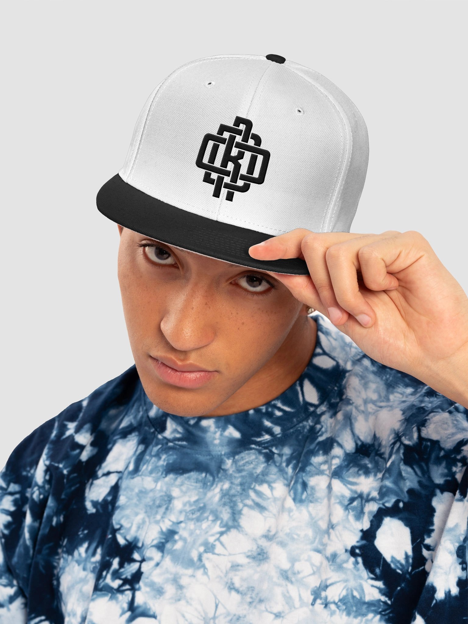 Monogram Snapback Cap, Light product image (5)