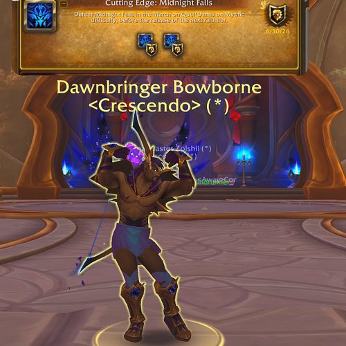 ARCHERS! WE FUCKING DID IT! CE BABBYYYY #cuttingedge #worldofwarcraft #midnight