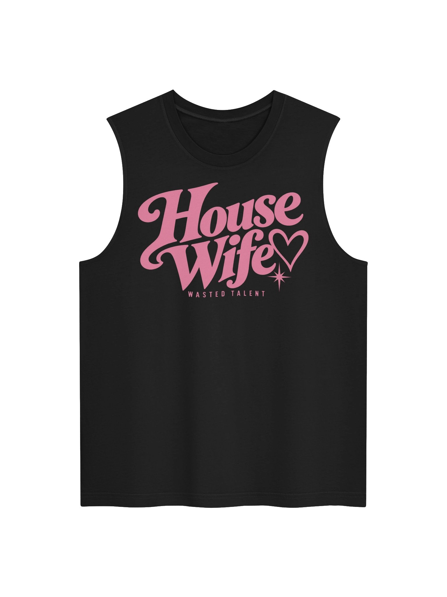 Wasted Talent - House Wife Tank pink product image (3)